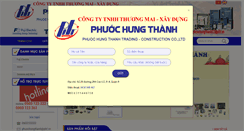 Desktop Screenshot of phuochungthanh.com